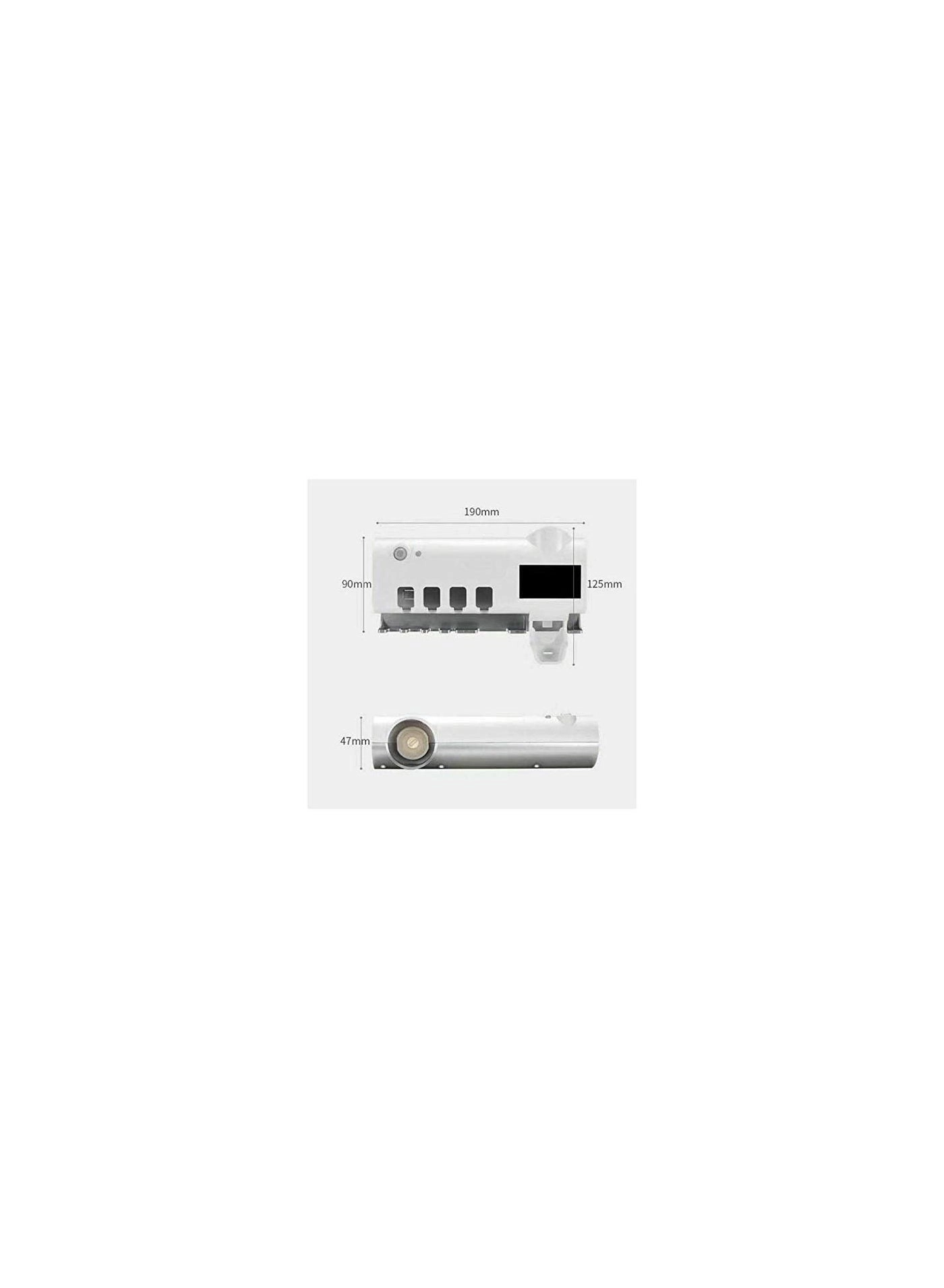 Toothbrush Sterilizer Holder - Wall Mounted 5