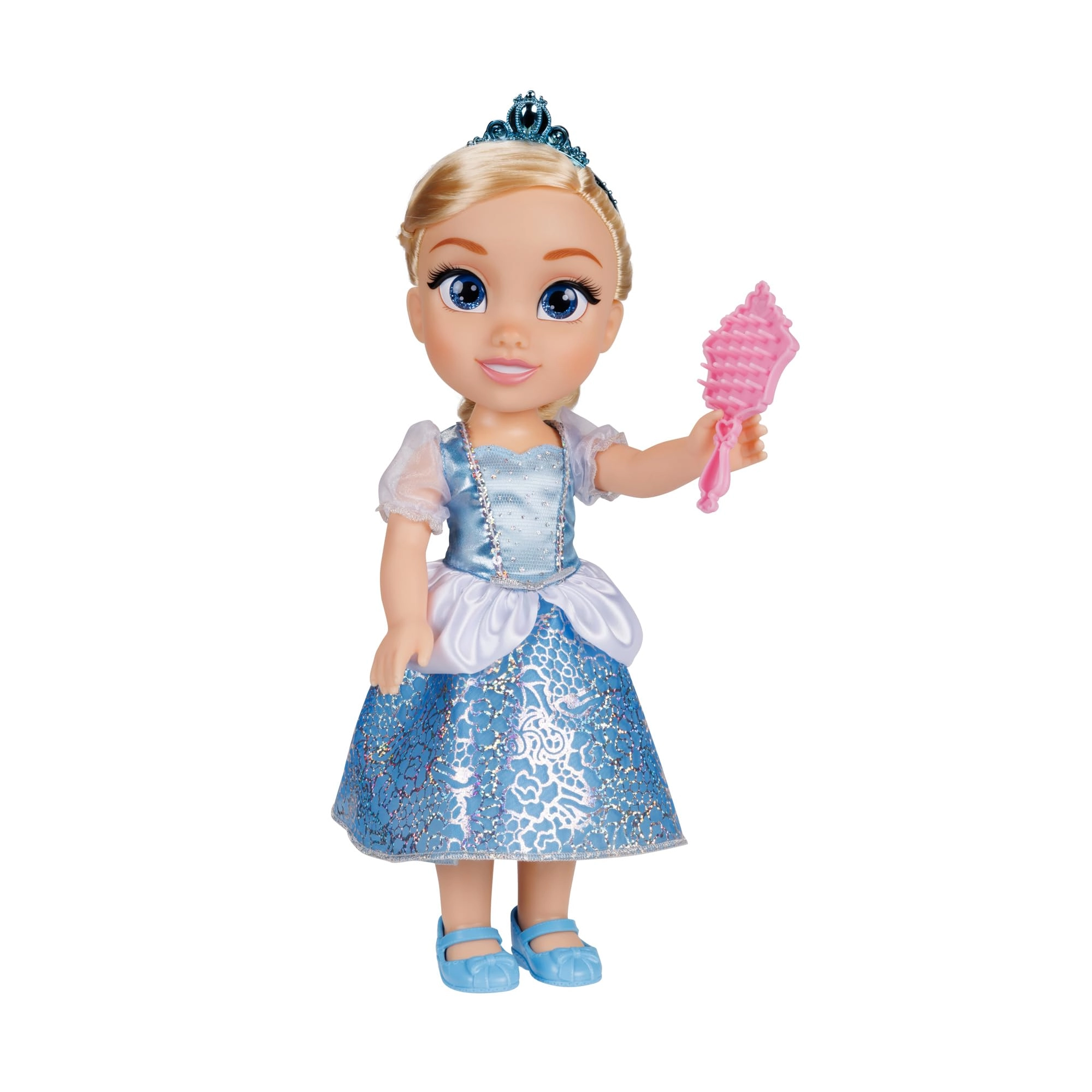 Disney Cinderella Doll - 15-Inch Glass Eyes Ages 3+