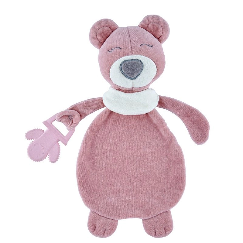 Babyjem Sleep Teddy Bear Teether - thermoplastic polyurethane