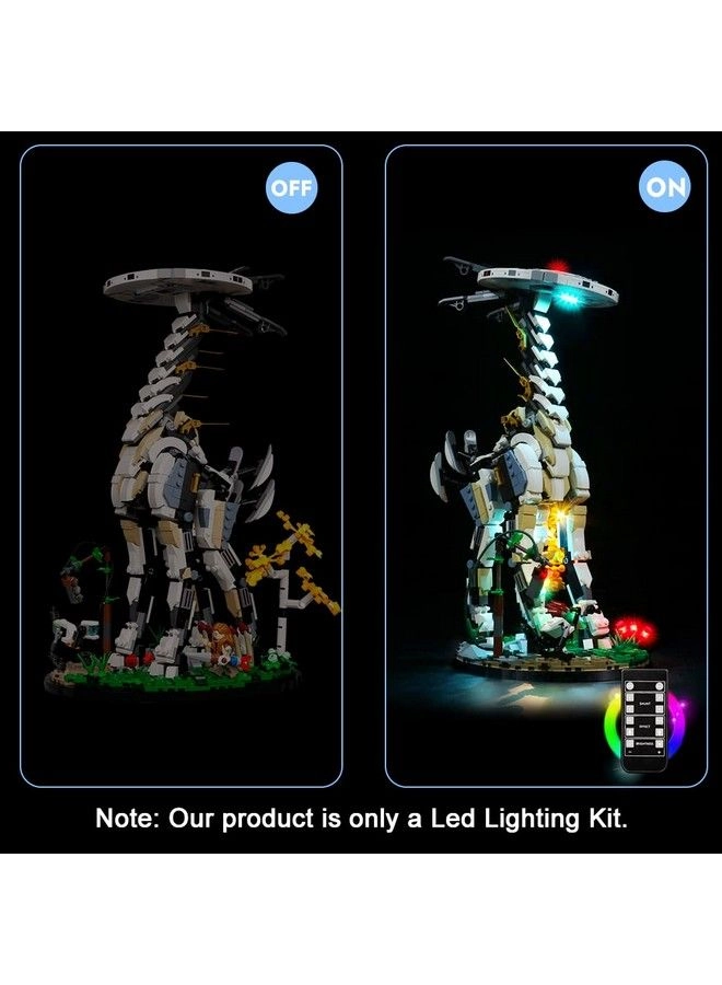 Led Light Kit For LEGO Horizon Forbidden West Tallneck 76989 - Steel Jurassic World