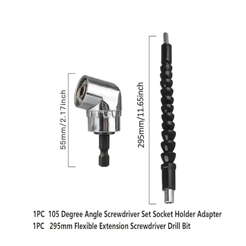 Right Angle Driver - 30*2*3cm 1/4 inch