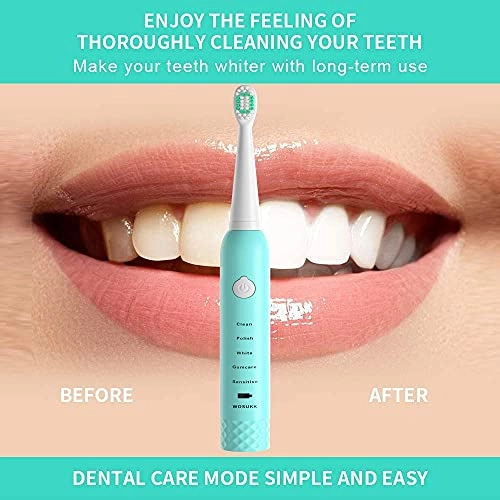 Sonic Electric Toothbrush - 5 Modes USB Rechargeable