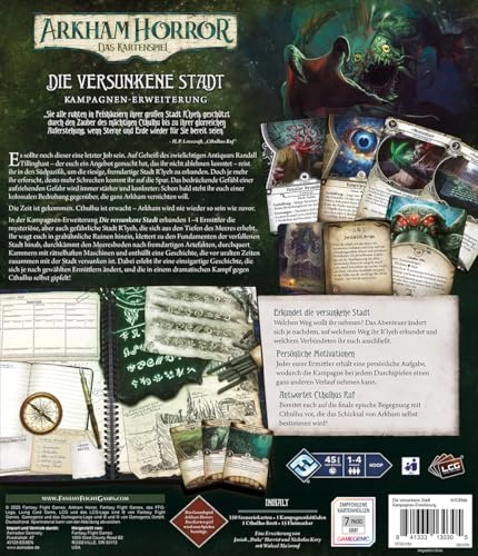 Arkham Horror: The Card Game: The Sunken City - Campaign Expansion (German)