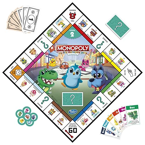 My First Monopoly - 2-Sided Gameboard