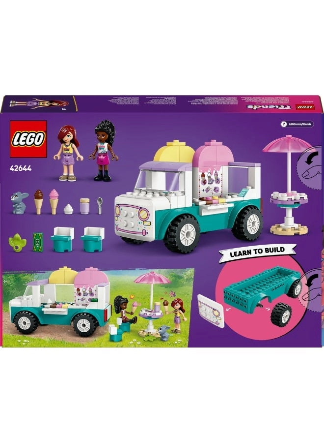 Friends Heartlake City Ice Cream Van (42644) - Pretend-Play 2 Minidolls Bunny Figure