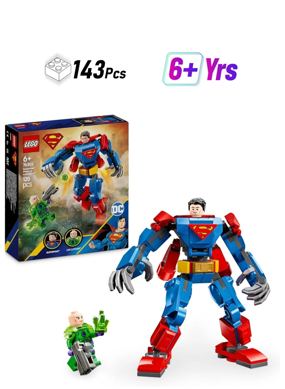 Superman Mech Vs. Lex Luthor