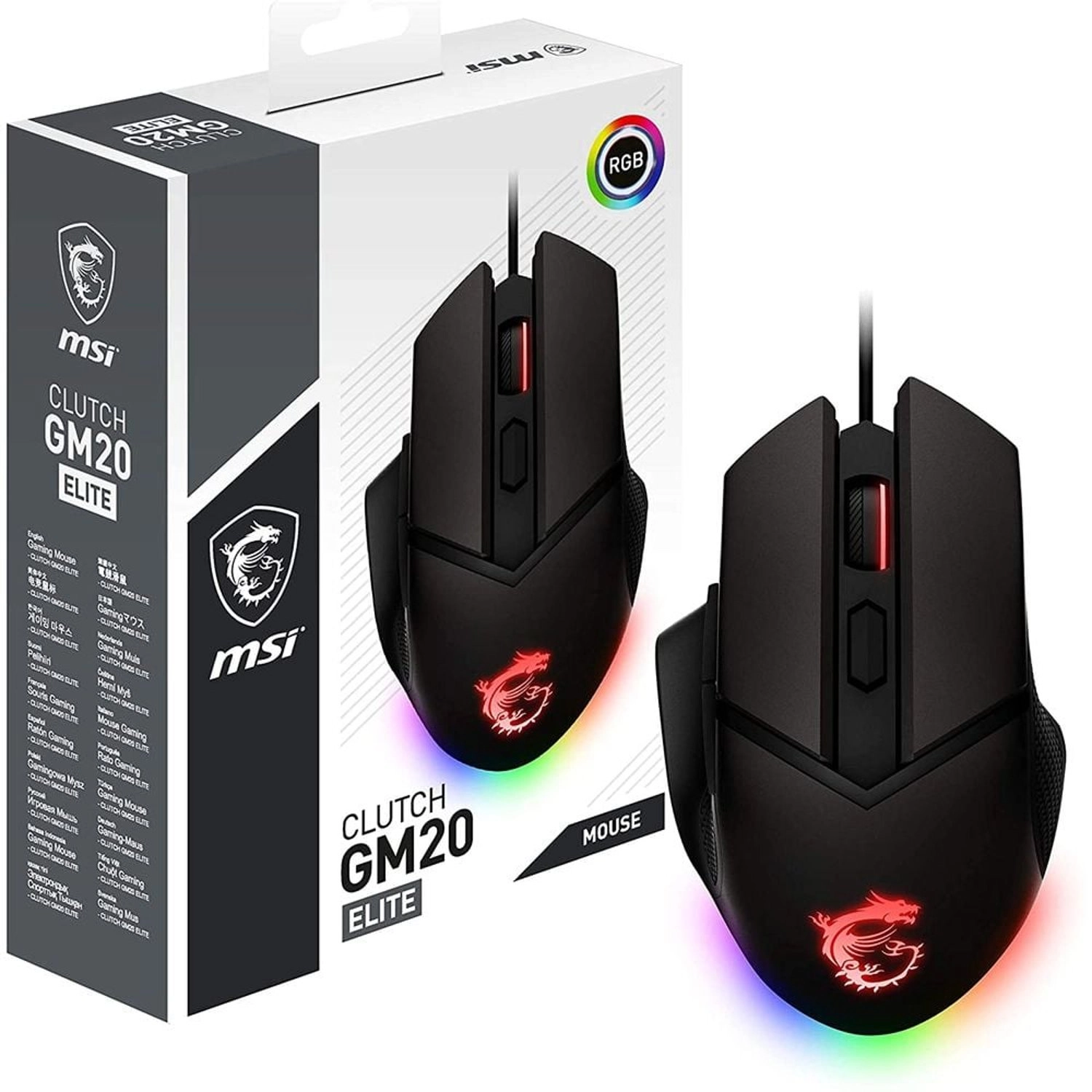MSI Clutch GM20 Elite - USB