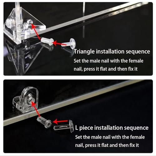Acrylic Display Case for Lego 76240 Tank - 50 x 30 x 20 cm 3mm Dustproof