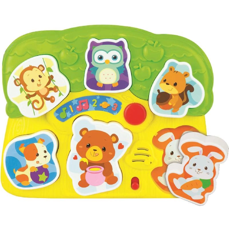 Lights & Sounds Animal Puzzle - Suitable for 12 months-3 years