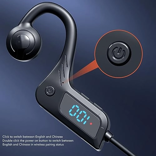 Open Ear Wireless Bluetooth Headphones Wireless Earbud