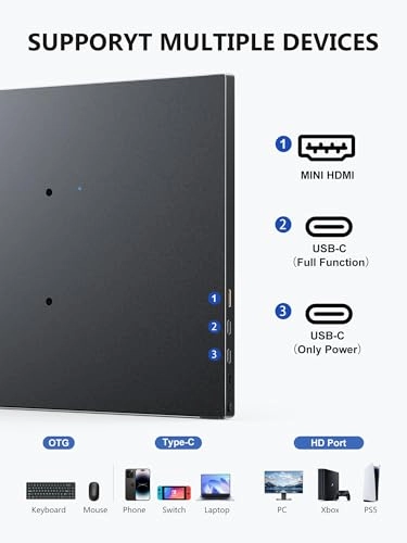 Portable Monitor - FHD 15.6 inch