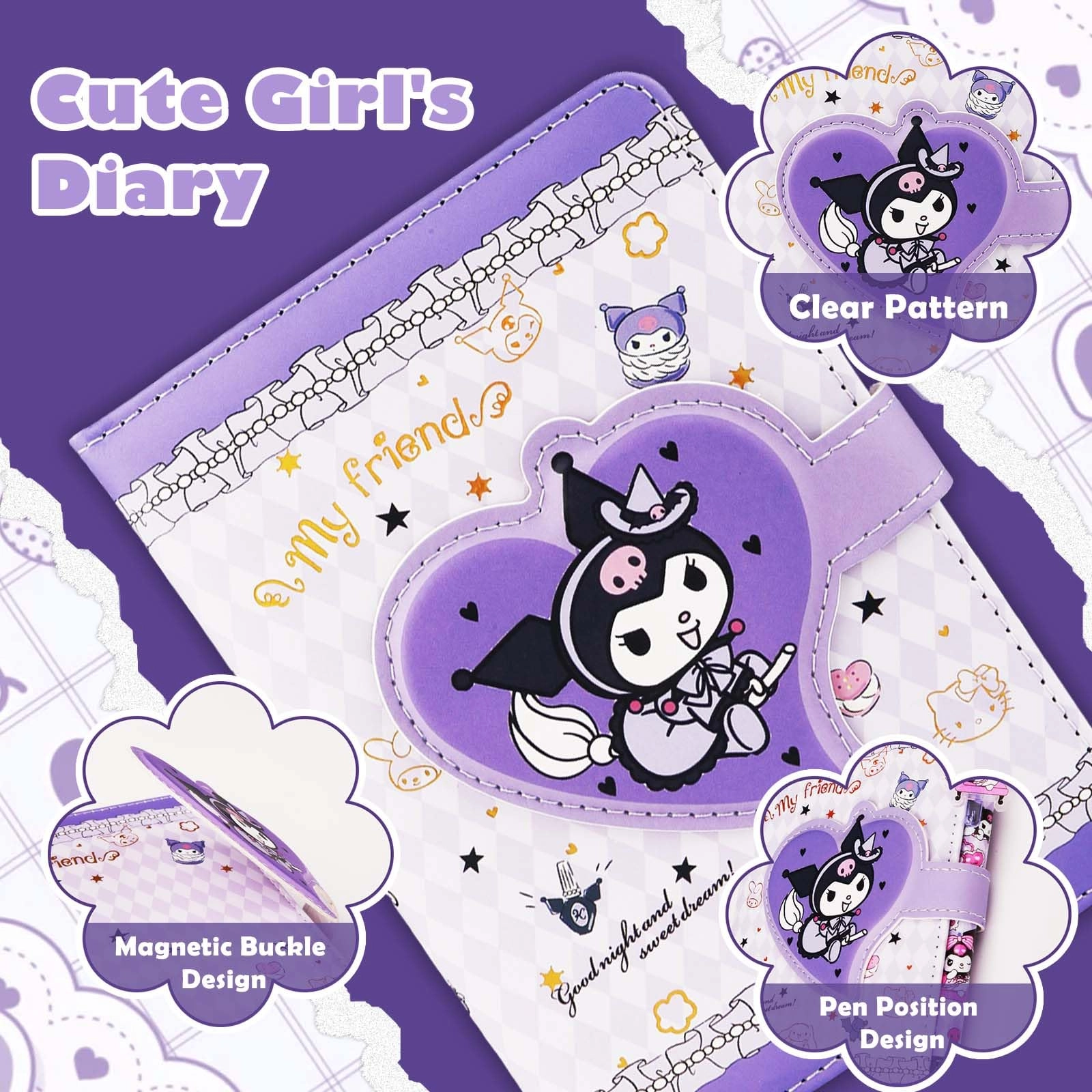Ku-rom Diary Book Set