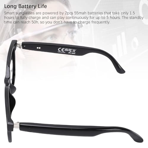 AI Translator Glasses - Bluetooth V5.4 100+ Languages