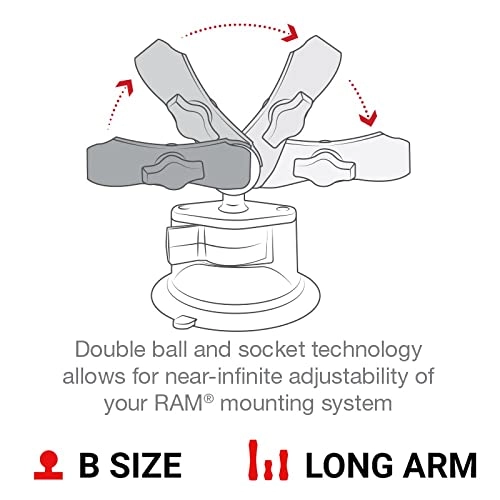 X-Grip Large Phone with Twist-Lock Suction Cup Base