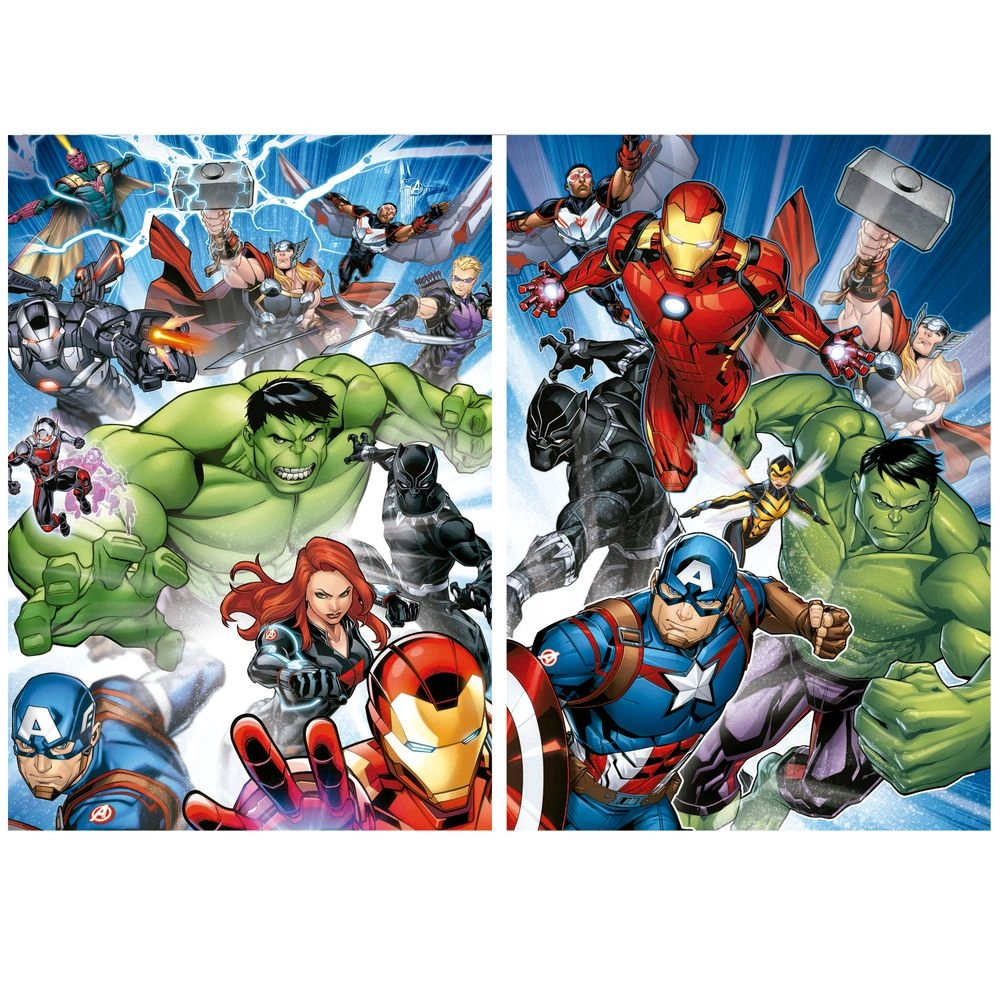 Marvel Avengers 2-in-1 Puzzle (5413458-19679) - 200 pcs