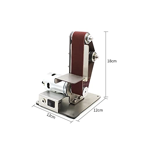 Electric Mini Vertical Belt Sander - 96W 220V Fixed-Angle Sharpener