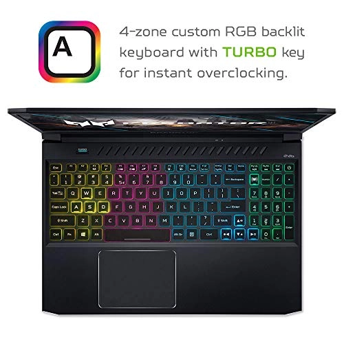 (Open Box) Predator Helios 300 PH315-53-72XD - 15.6'' Core i7-10750H 16GB DDR4 512GB NVMe SSD