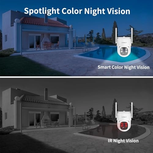 Outdoor Wireless Solar Security Camera System - 2 Cams 10 channels 1440p