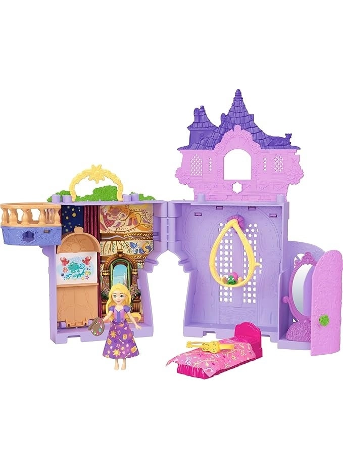 Disney Rapunzel Small Doll - Stacking Castle