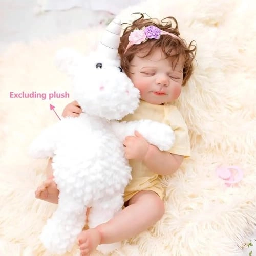 Pascale Reborn Baby Doll - 18 inch Vinyl sleeping Ages 3+
