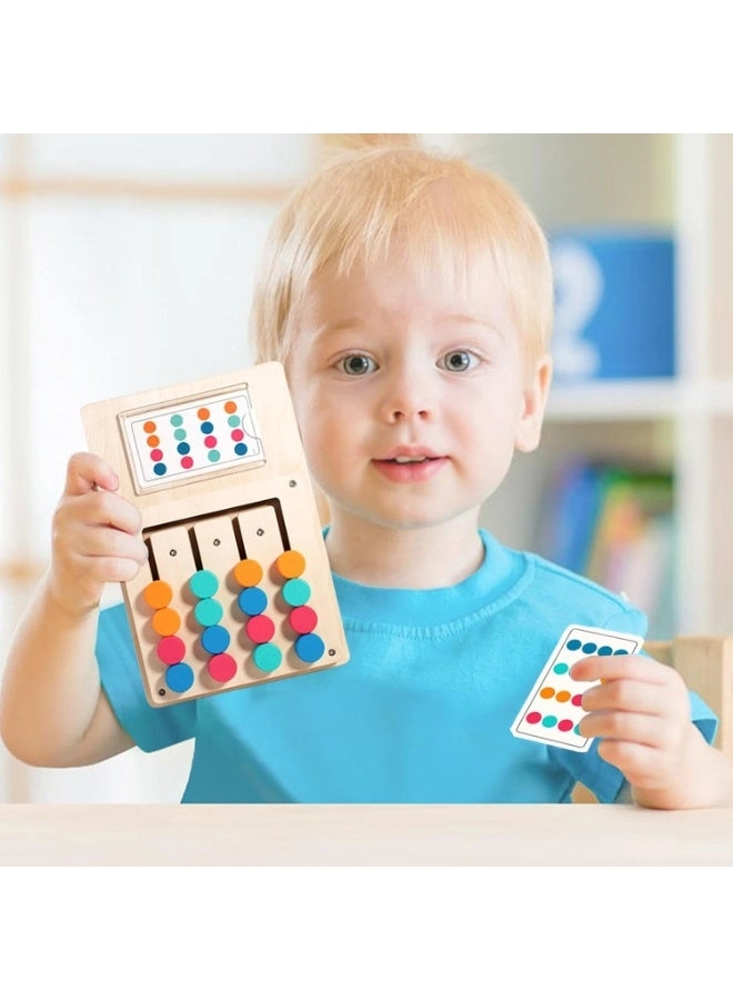 Wooden Bead Pattern Matching Board - 3+ Years