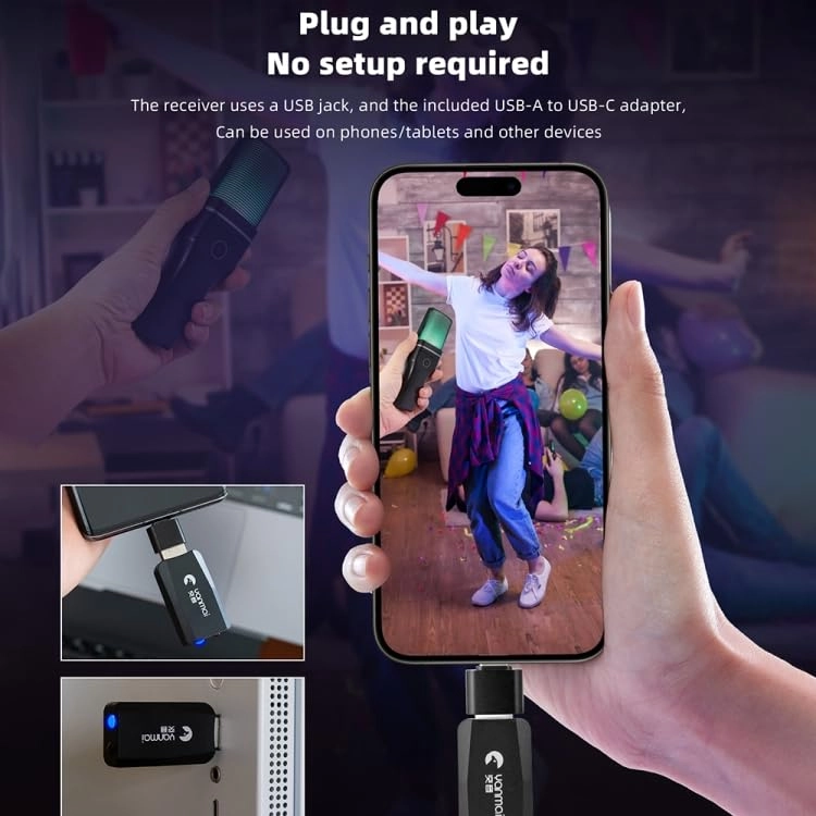 SF-777W USB+Wireless Microphone