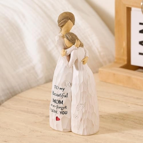 Mother Daughter Figurine - Resin