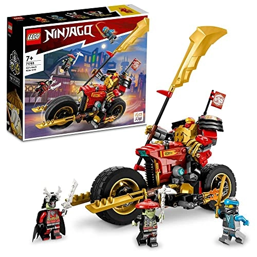 NINJAGO Kai’s Mech Rider EVO (71783) - Upgradable ninja motorbike Mech action figure
