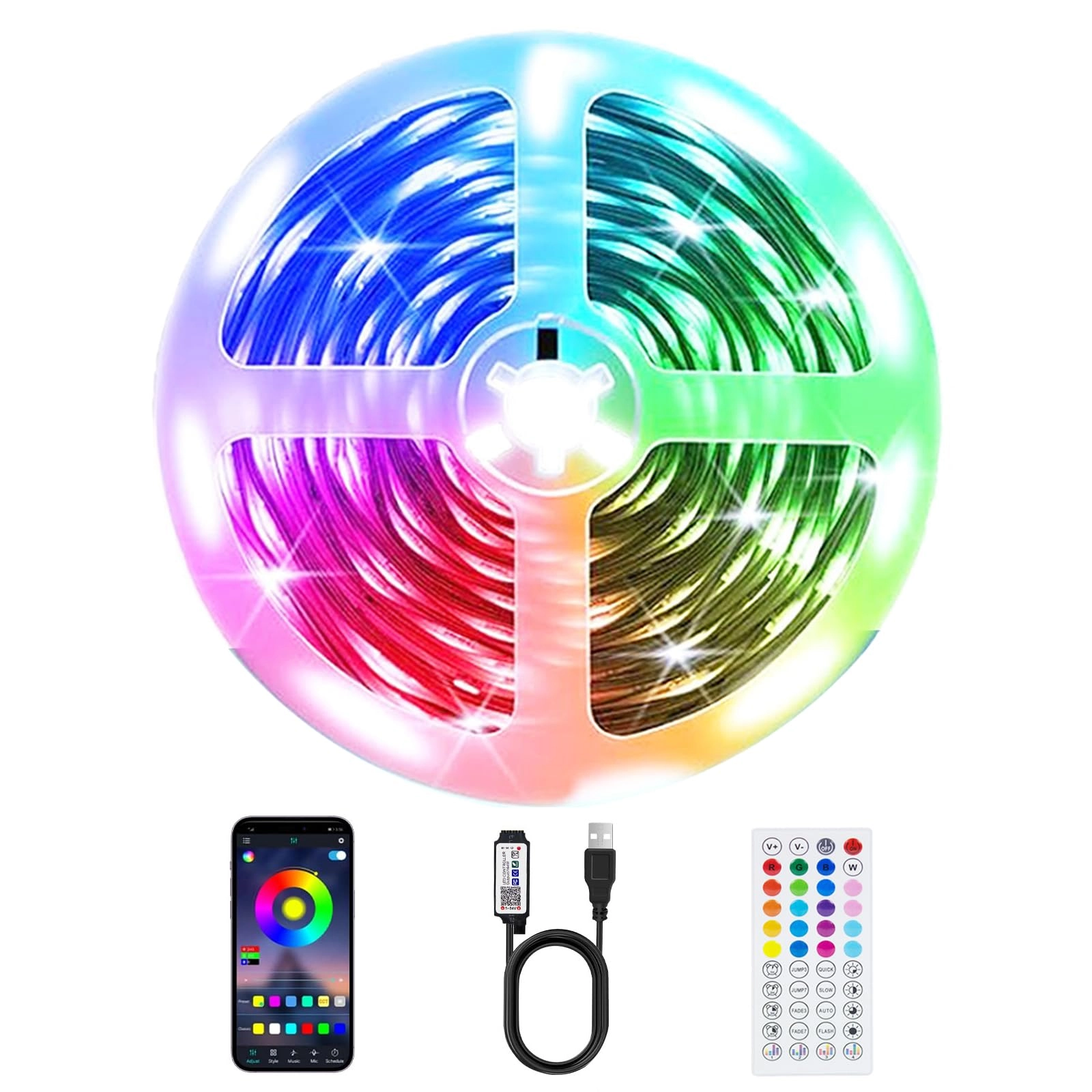 pstar Led Strip Lights - 32.8 Feet