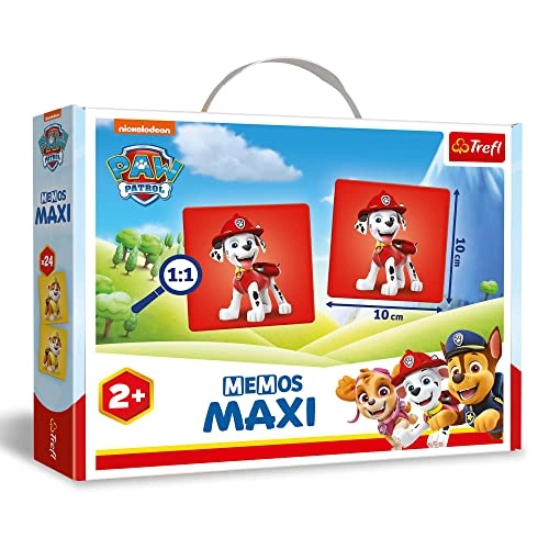 Memos Maxi Paw Patrol - 24 months and up 24 pieces