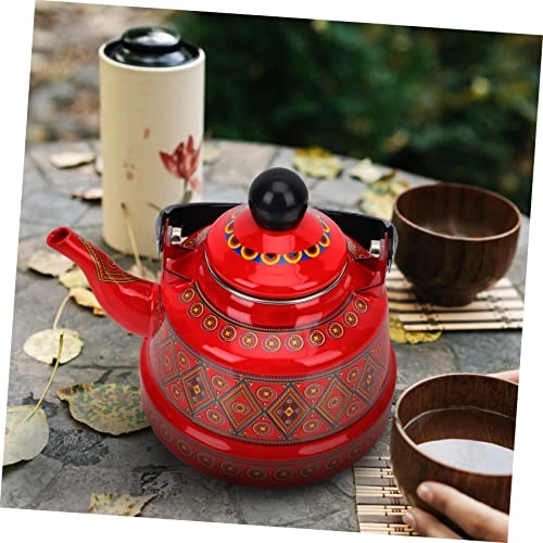 Enamel Tea Kettle - Enamel