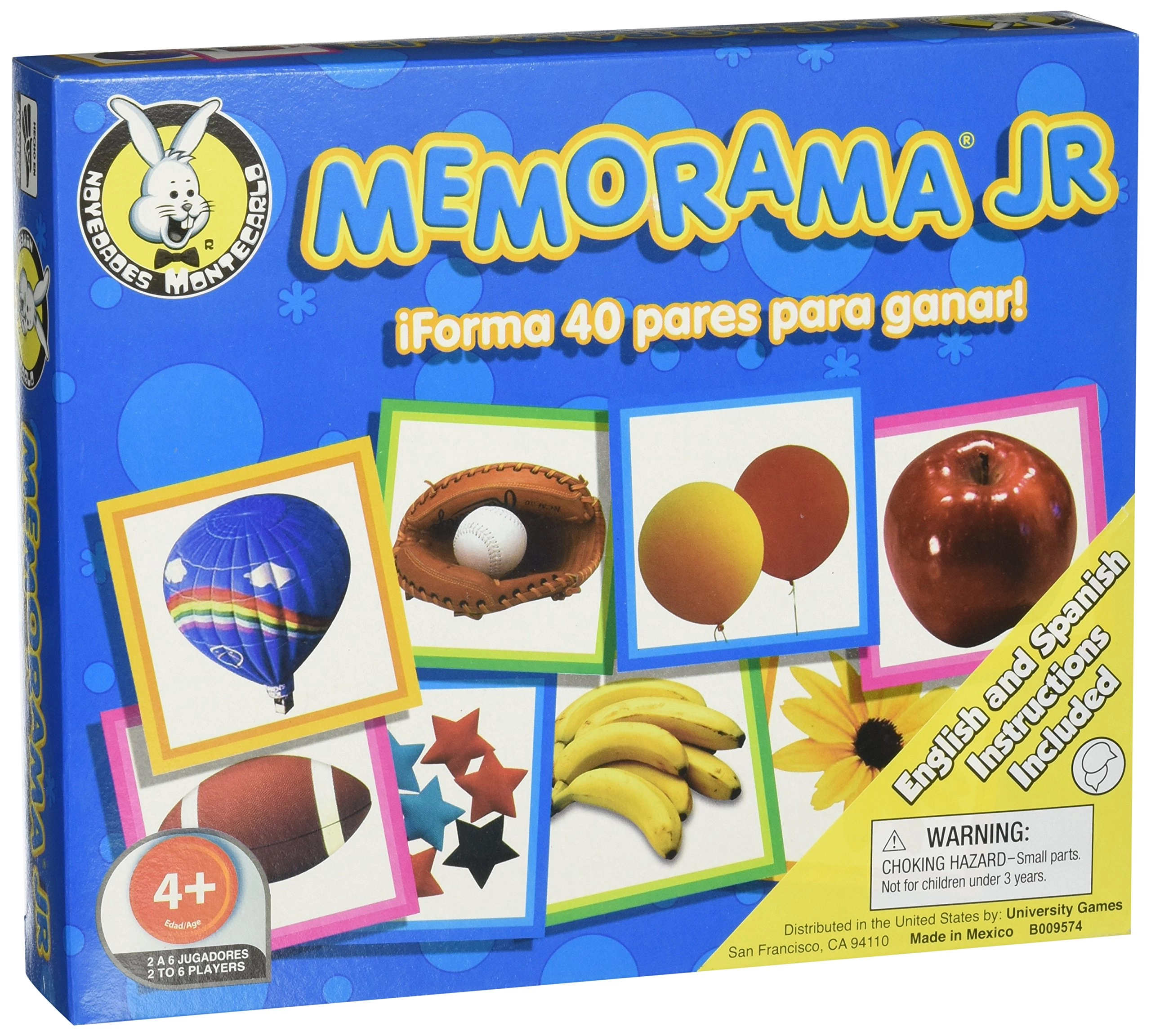 University Games Memorama Jr. - 40 pieces