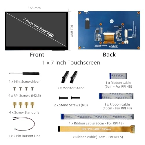 DSI7 - DSI7-IYX 7 Inches 800x480 pixels