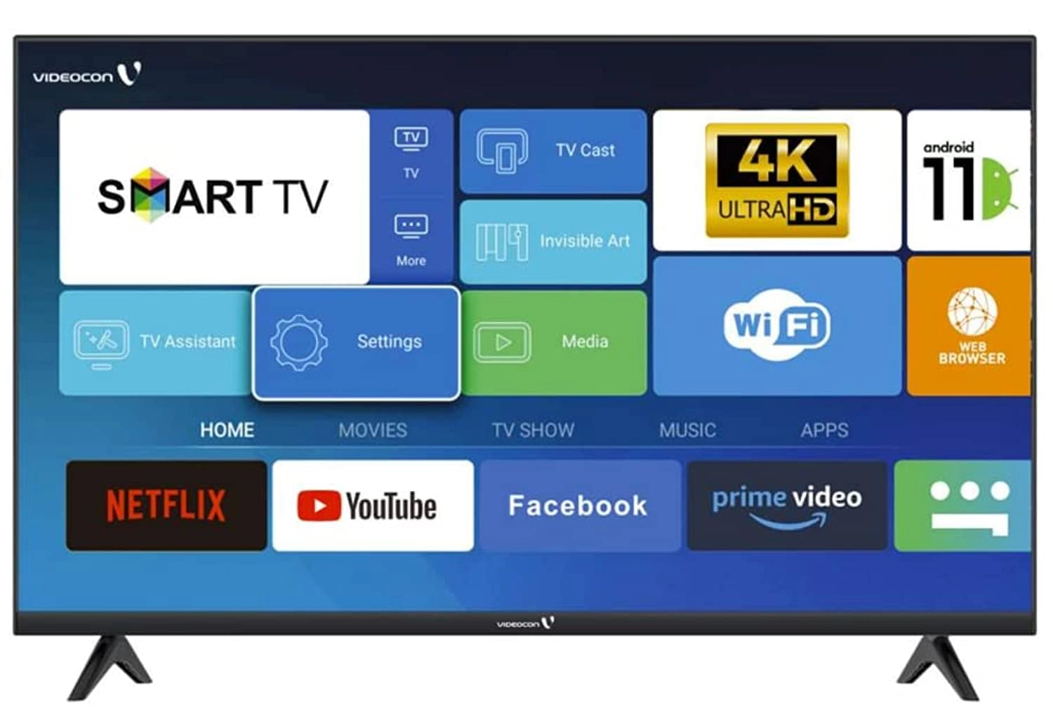 Videocon AAEE50EL1100D1 - 50 Inches