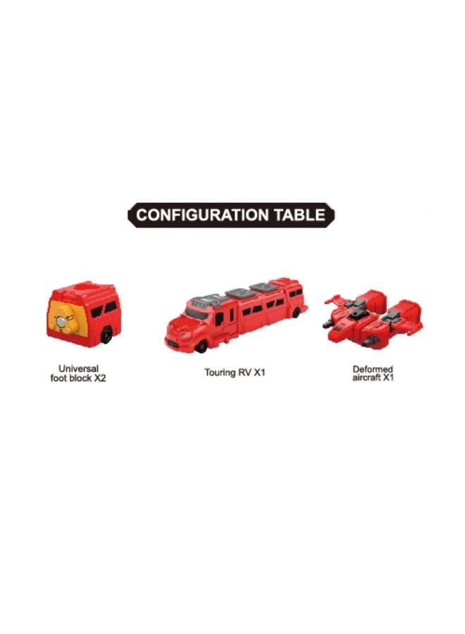 Transformer - (9 pcs.) Red