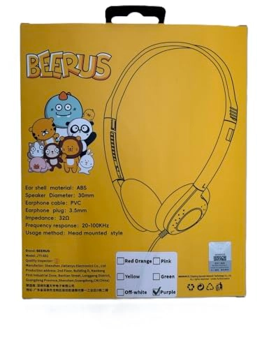 Beerus Colorful Headset - Wired Headphone
