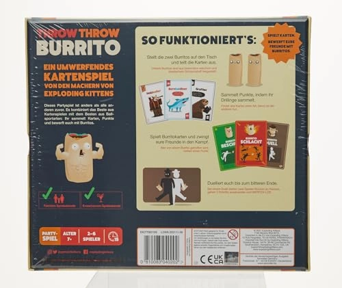 Throw Throw Burrito - German 7 years and up