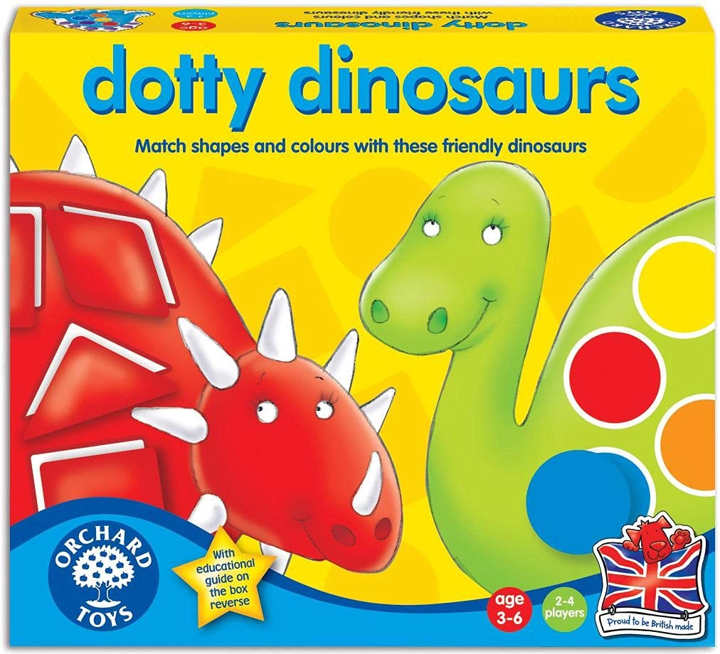Orchard Toys Dotty Dinosaurs - 3 years to 6 years 54 pieces