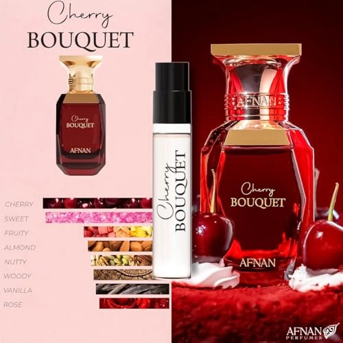 Cherry Bouquet Eau de Parfum 2ml + La Fleur Eau de Parfum 2ml + Violet Bouquet Eau de Parfum 2ml + Mystique Bouquet Eau de Parfum 2ml + Delicious Bouquet Eau de Parfum 2ml