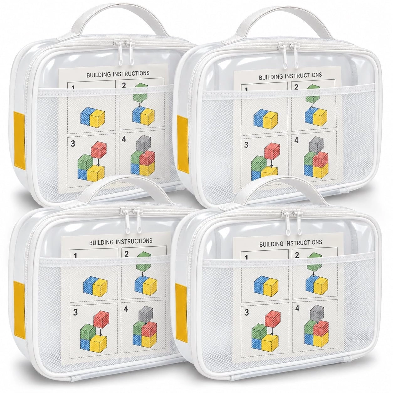 Gorden Zippered Blocks Set - Polyvinyl Chloride (PVC) Packs