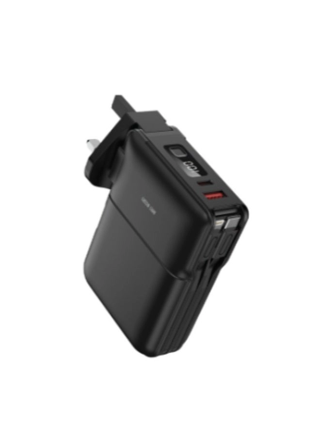 Trave-X - 10000 Watt-hour 22.5 Watt QC 22.5W|PD 20W|Lightning 20W Max