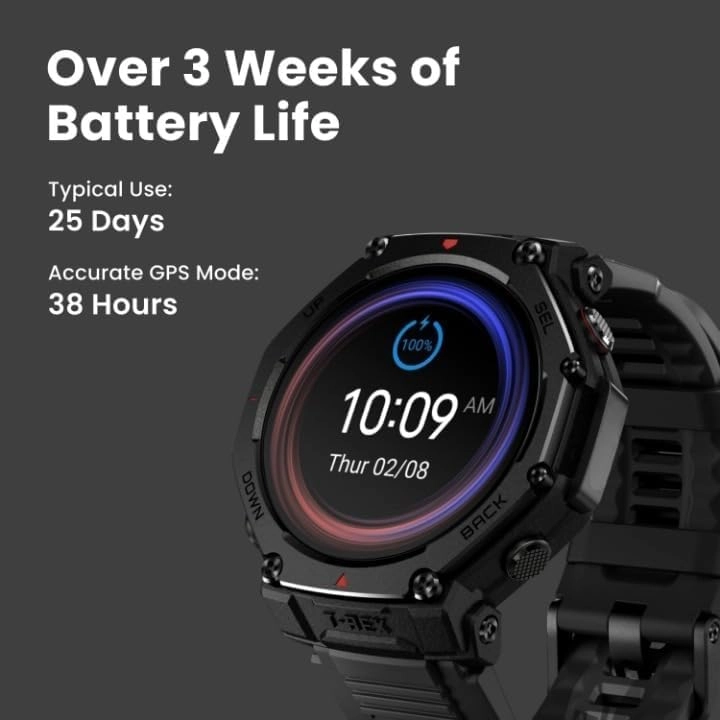 T-Rex 3 Pro 44mm Titanium GPS