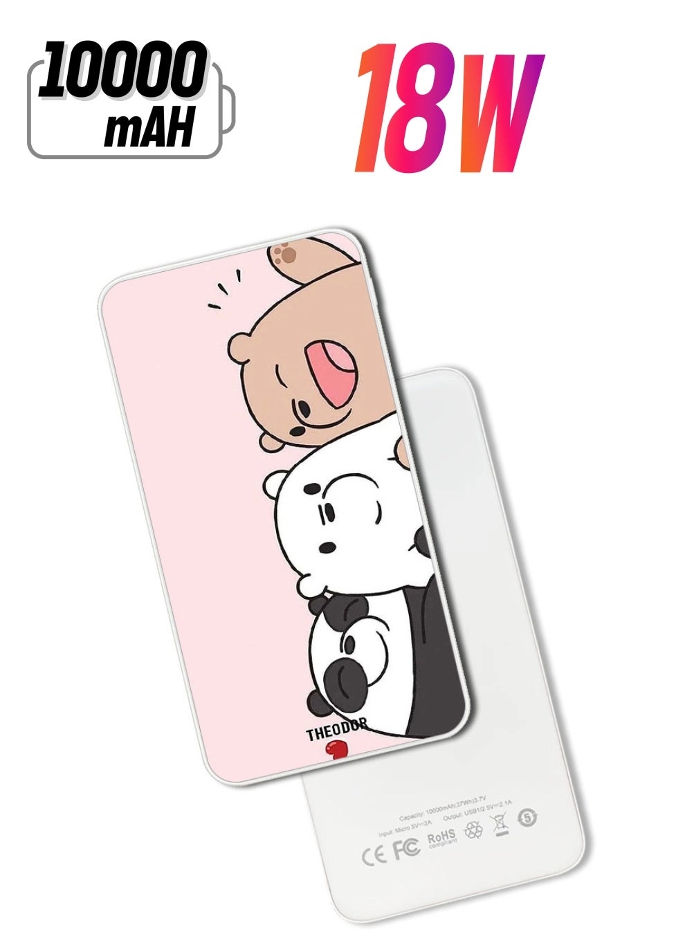 Theodor EX_PPBA622 - 10000 Watt-hour 18W PD