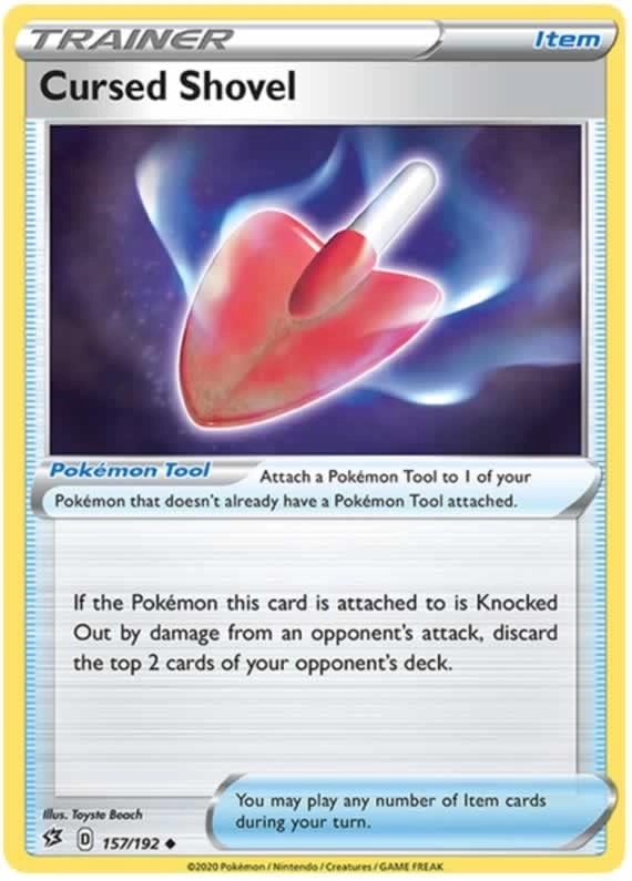 Pokémon Pokemon Shovel 157/192 - English + Toploader