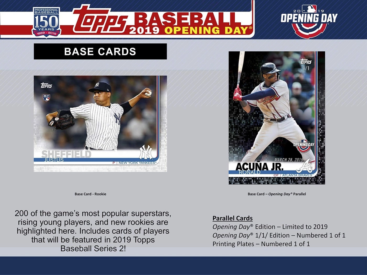 2019 Opening Day Retail Value Box - 77pcs