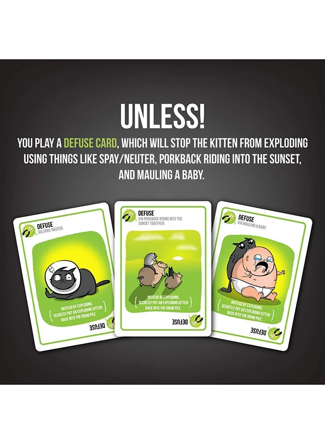 Exploding Kittens: nsfw - Card Game