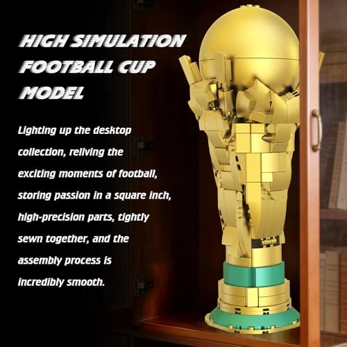 Soccer Trophy Building Blocks - 446 pcs