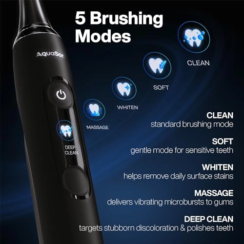 Clinical AQ - Ultra-Whitening Bluetooth Smart Toothbrush