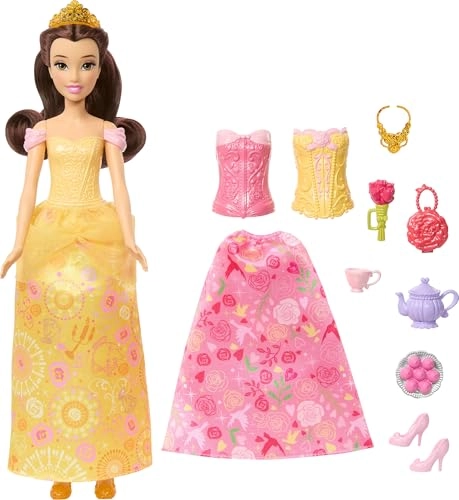 Belle Fashion Doll - 2-in-1 Stories 9 Accessories Ages 3+