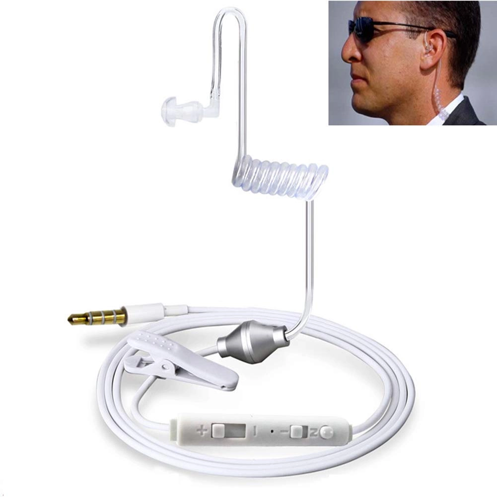 Acoustic Tube Earpiece Wired Earbud